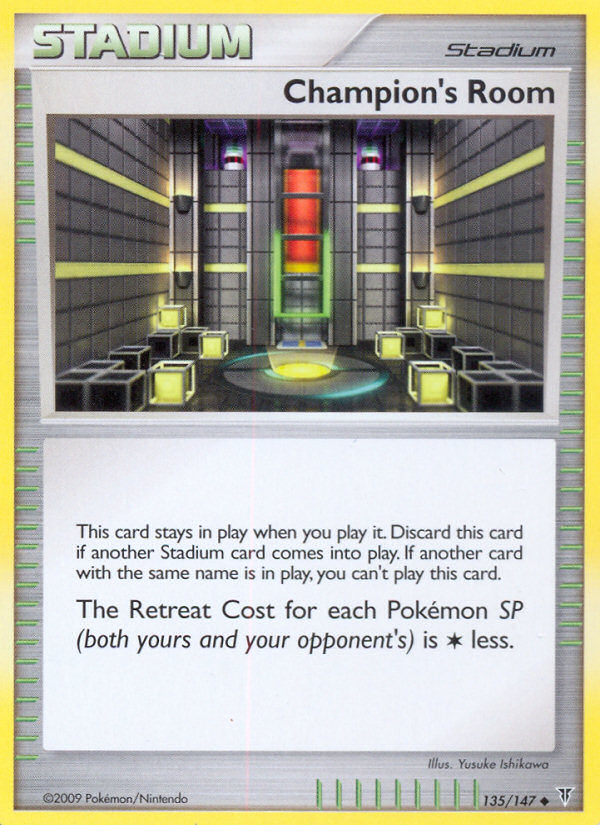 Champion's Room – Supreme Victors 135 – Pokémon TCG single card Image principale du produit