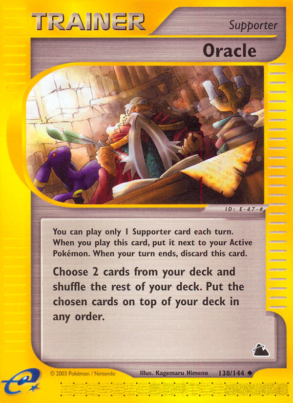 Oracle – Skyridge 138 – Pokémon TCG single card Hoofdafbeelding