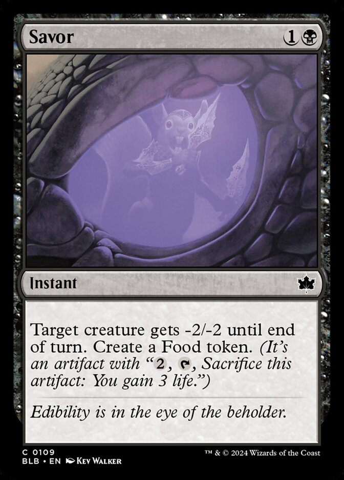 Savor - Bloomburrow (Common) [BLB-109] Main image