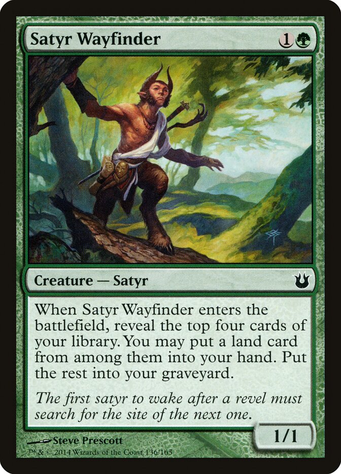 Satyr Wayfinder - Born of the Gods (Common) [BNG-136]