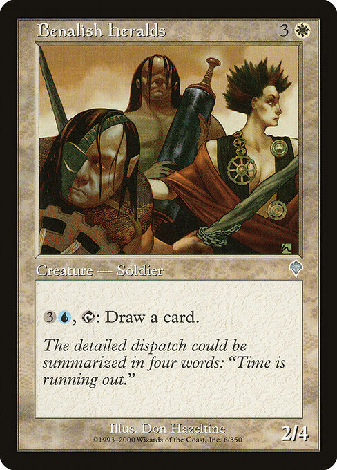 Benalish Heralds – Invasion (INV-6) Magic: The Gathering card