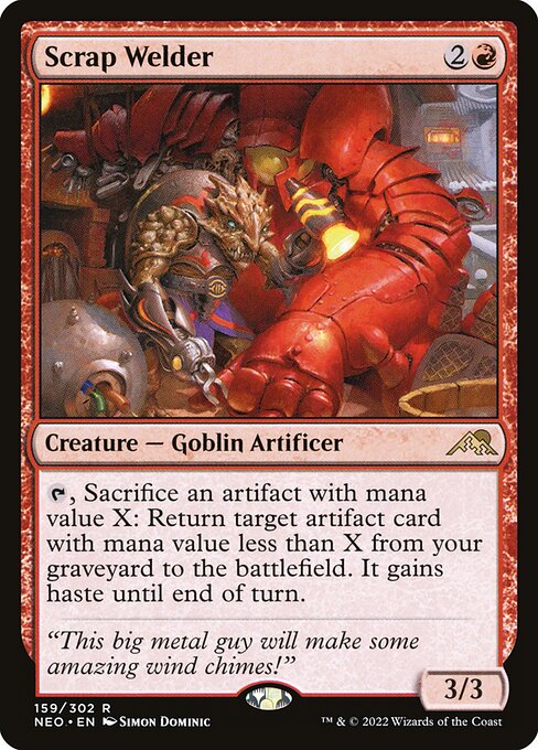 Scrap Welder – Kamigawa: Neon Dynasty (NEO-159) Magic: The Gathering card | LC-REM-20260804-15151676031308-14057067-2325-4229-8580-d9a6397ae343 Main image