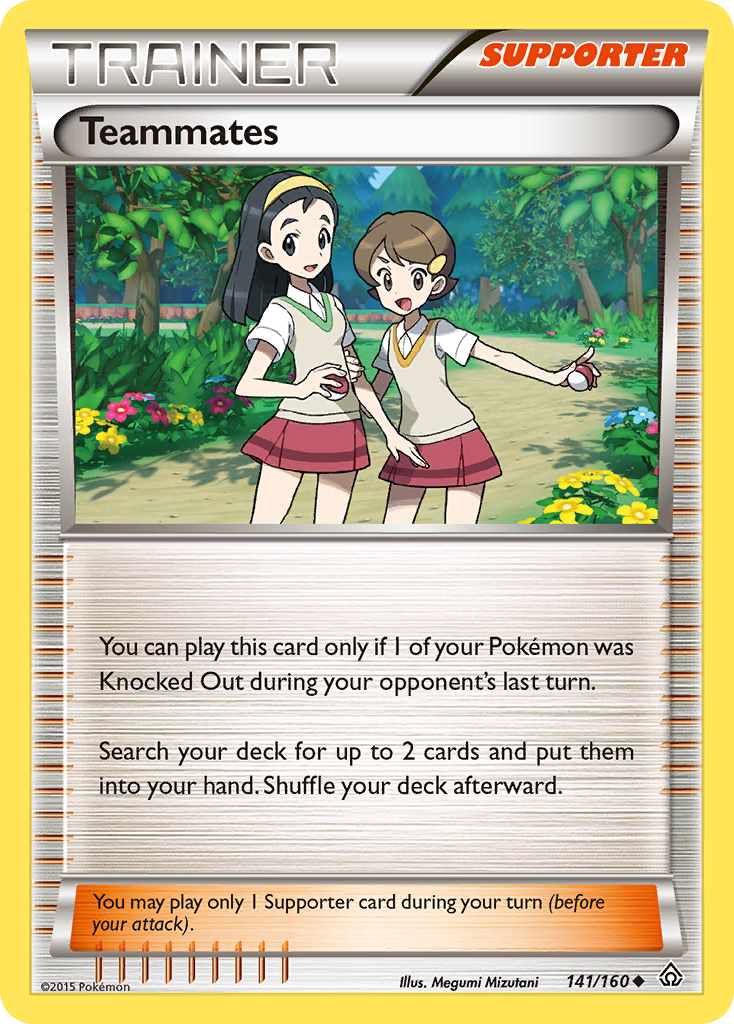Teammates – Primal Clash 141 – Pokémon TCG single card Image principale du produit
