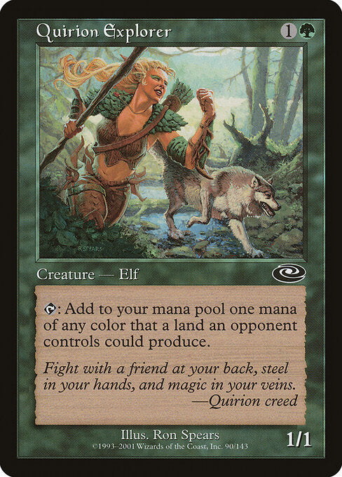 Quirion Explorer – Planeshift (PLS-90) Magic: The Gathering card