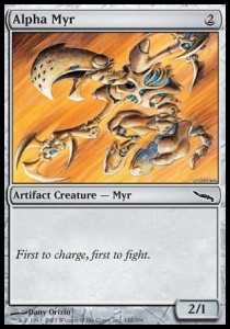 Alpha Myr - Mirrodin (Common) [MRD-142] Hoofdafbeelding