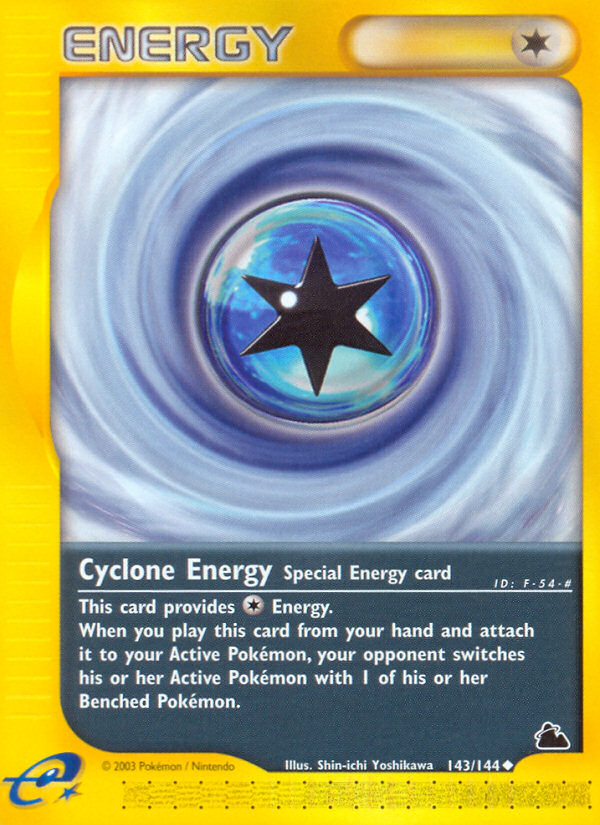 Cyclone Energy – Skyridge 143 – Pokémon TCG single card Main image