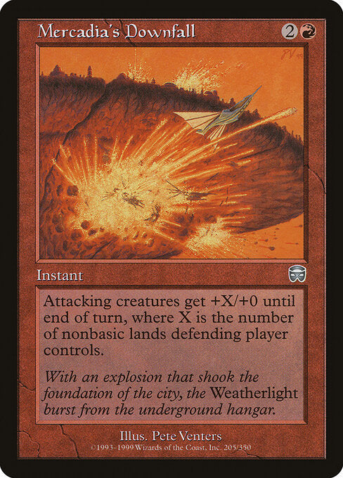 Mercadia's Downfall – Mercadian Masques (MMQ-205) Magic: The Gathering card | LC-REM-20260804-15526083854668-14507fe6-80a9-4ed4-bf3e-4656f3d377c0