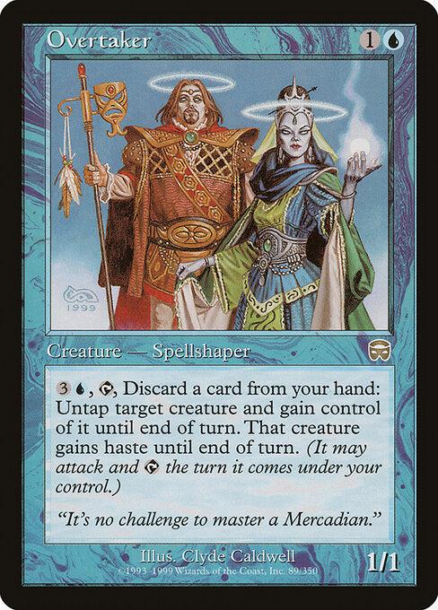Overtaker – Mercadian Masques (MMQ-89) Magic: The Gathering card | LC-REM-20260804-15521989329228-145903cb-9eaa-4f3c-a376-88dcd474ffda