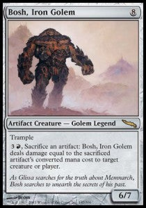 Bosh, Iron Golem - Mirrodin (Rare) [MRD-147] Hoofdafbeelding