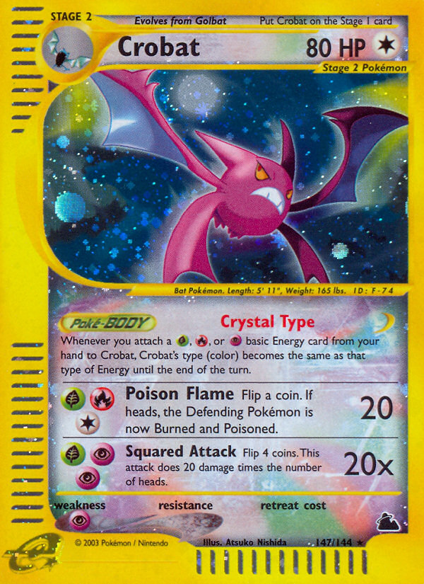 Crobat – Skyridge 147 – Pokémon TCG single card Hoofdafbeelding