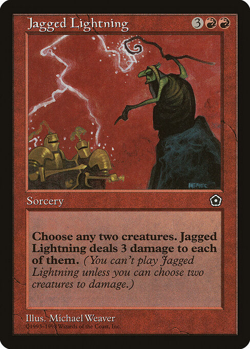 Jagged Lightning – Portal Second Age (P02-106) Magic: The Gathering card | LC-REM-20260804-15151681503564-148e6704-9cf0-45cf-9bab-db318c016593