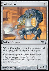 Cathodion - Mirrodin (Uncommon) [MRD-149] Hoofdafbeelding