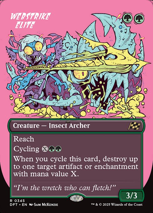Webstrike Elite – Aetherdrift (DFT-345) Magic: The Gathering card | LC-REM-20260804-15339703173452-14e8e016-2b68-43d1-b25a-553bad97e431