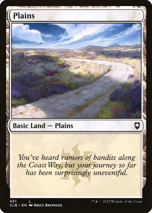 Plains – Commander Legends: Battle for Baldur's Gate (CLB-451) Magic: The Gathering card | LC-REM-20260804-15151160459596-14f5f561-39fd-4cdf-b22e-40cfd6a19d12 Image principale du produit