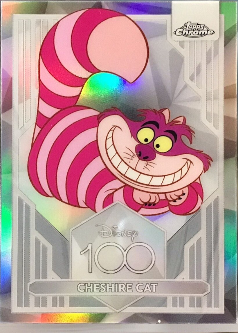 Cheshire Cat #79 Refractor - 2023 Topps Chrome Disney 100 kaart