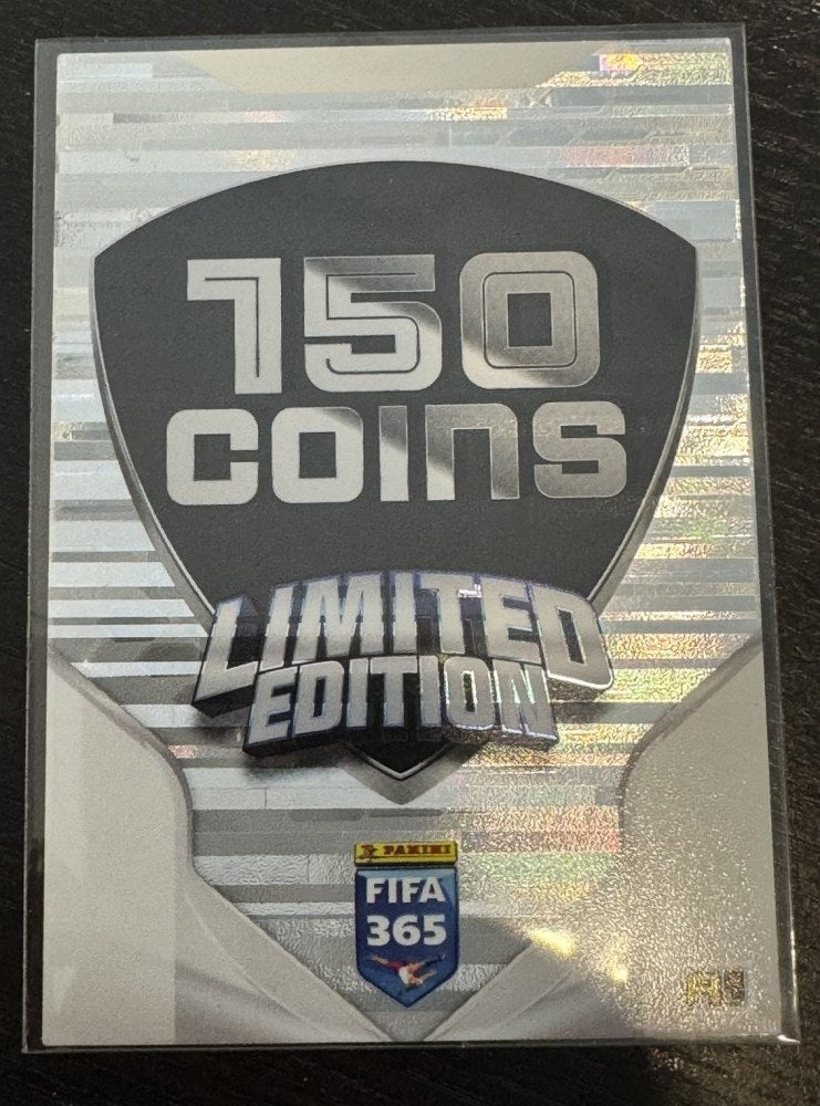 150 Coins Limited Edition Panini FIFA 365 2026 Adrenalyn XL Immagine principale del prodotto