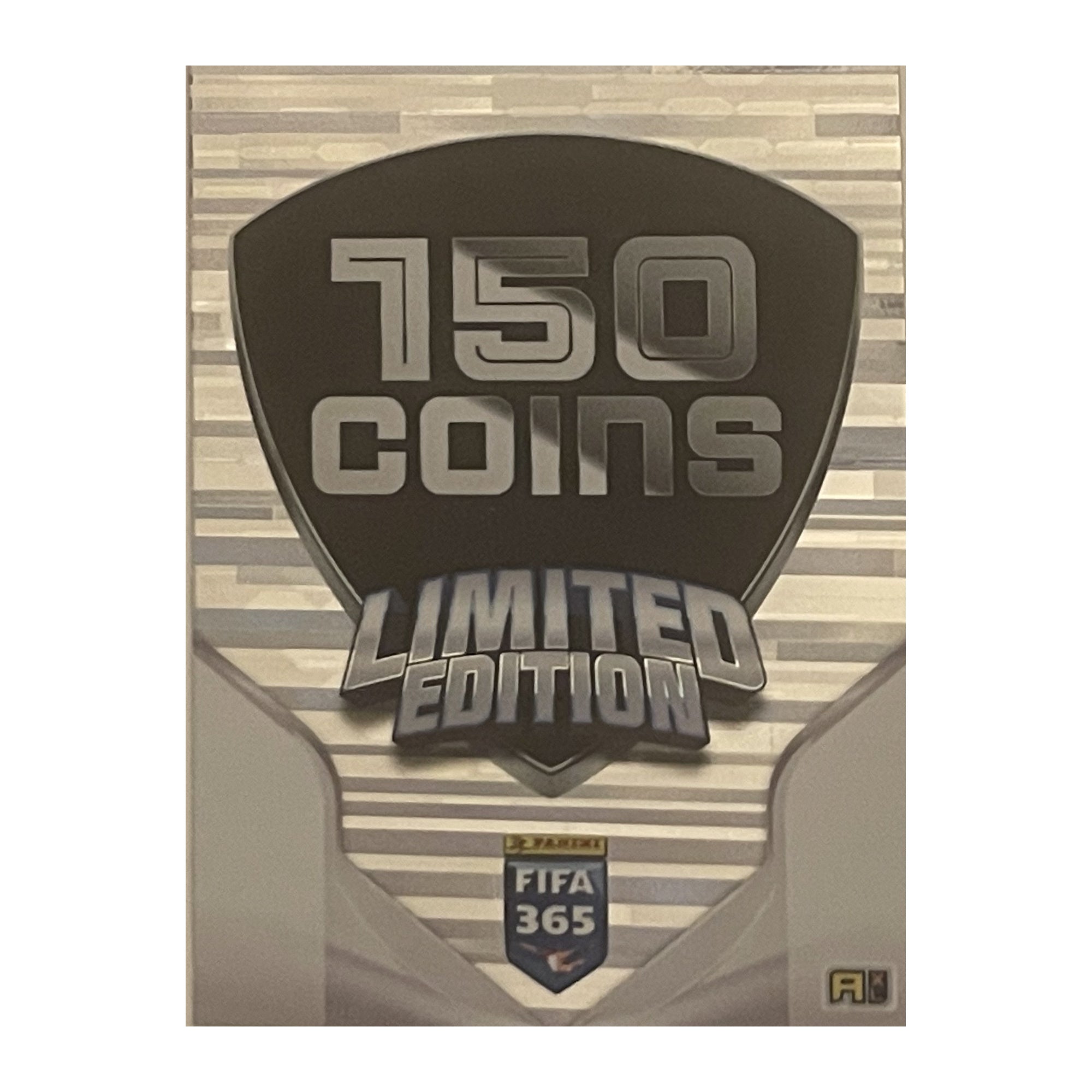 150 Coins - Panini Adrenalyn XL FIFA 365 2026 (Limited Edition Online Coin Card) [NNO] - originele kaartvoorkant