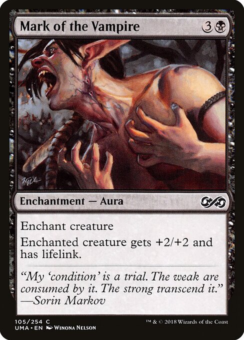 Mark of the Vampire – Ultimate Masters (UMA-105) Magic: The Gathering card | LC-REM-20260804-15610410991948-150090cc-27ac-4d18-b6e6-3ddaa40c822e