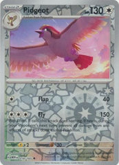 151 - 018/165 - Pidgeot - Reverse Holo