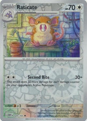 151 - 020/165 - Raticate - Reverse Holo