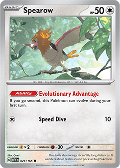 151 - 021/165 - Spearow