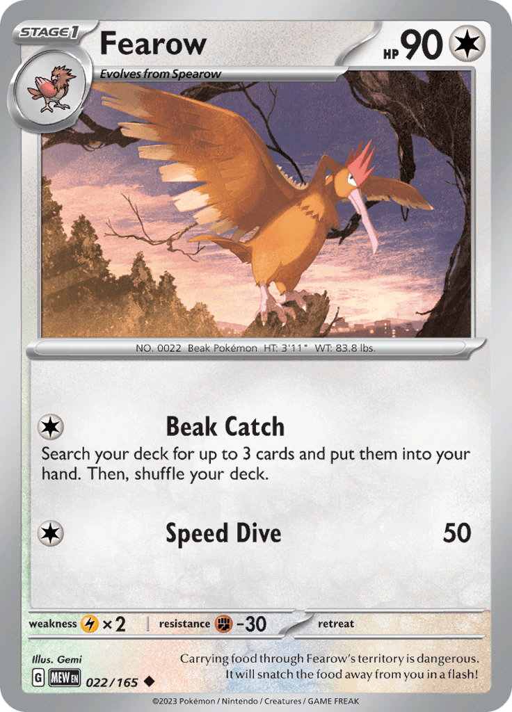 151 - 022/165 - Fearow