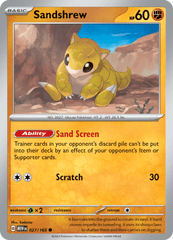 151 - 027/165 - Sandshrew