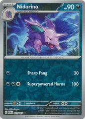 151 - 033/165 - Nidorino - Reverse Holo