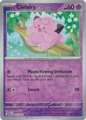 151 - 035/165 - Clefairy - Reverse Holo