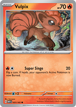 151 - 037/165 - Vulpix