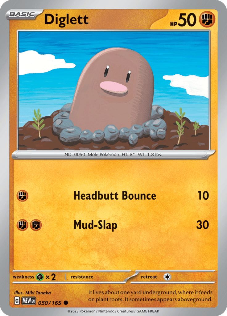 151 - 050/165 - Diglett