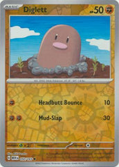 151 - 050/165 - Diglett - Reverse Holo