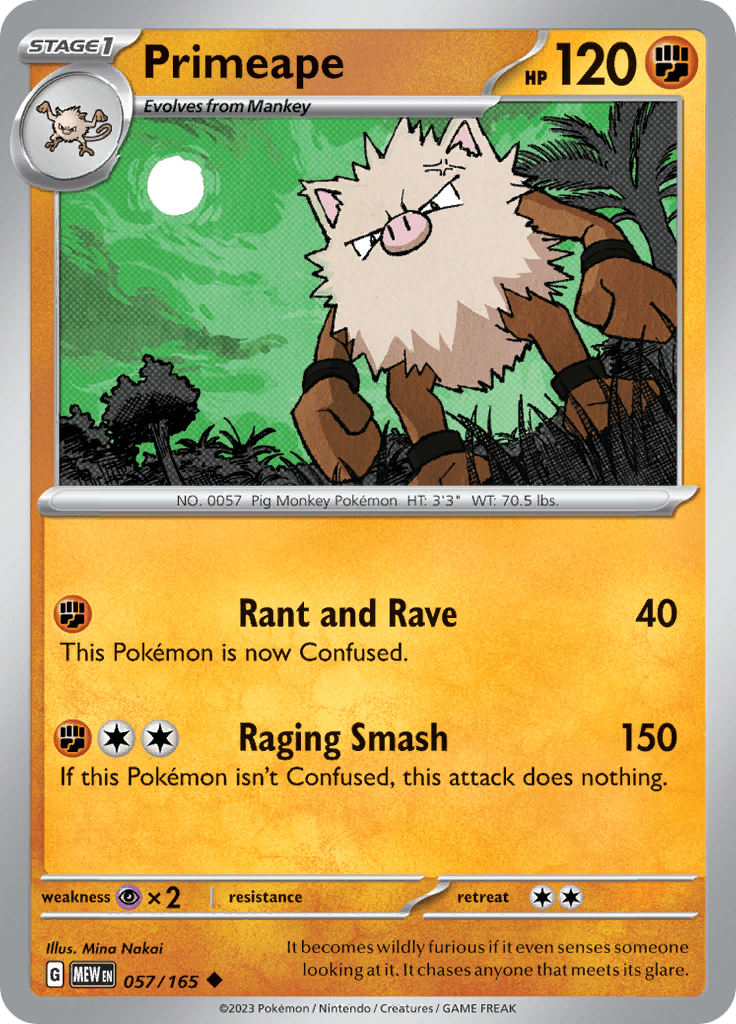 151 - 057/165 - Primeape