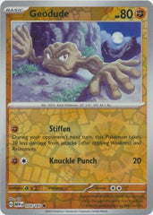 151 - 074/165 - Geodude - Reverse Holo