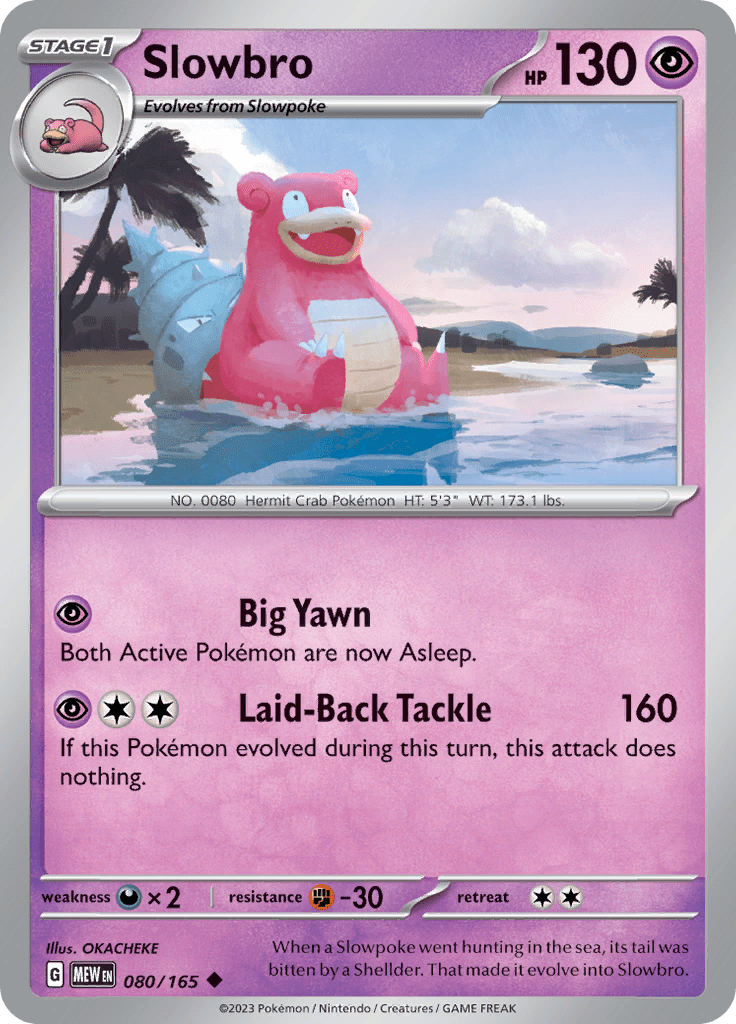 151 - 080/165 - Slowbro