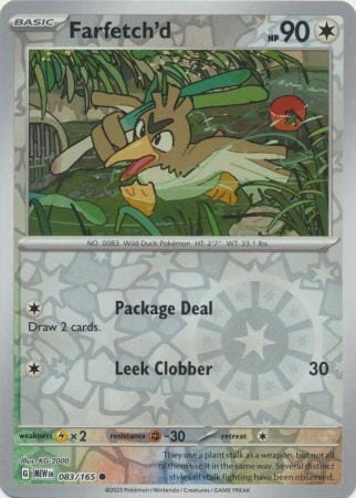 151 - 083/165 - Farfetch'd - Reverse Holo