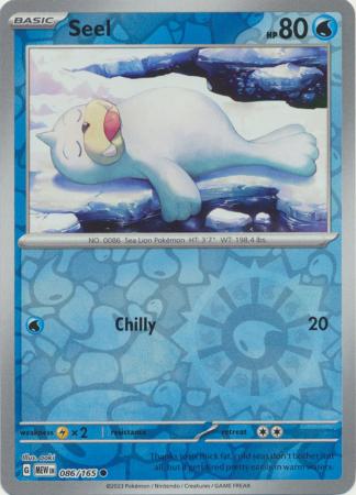 151 - 086/165 - Seel - Reverse Holo