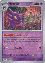 151 - 093/165 - Haunter - Reverse Holo