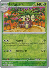 151 - 103/165 - Exeggutor - Reverse Holo