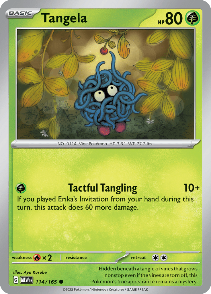 151 - 114/165 - Tangela