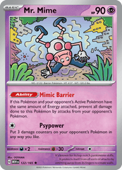 151 - 122/165 - Mr. Mime - Holo