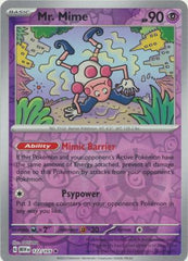 151 - 122/165 - Mr. Mime - Reverse Holo