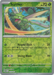 151 - 123/165 - Scyther - Reverse Holo