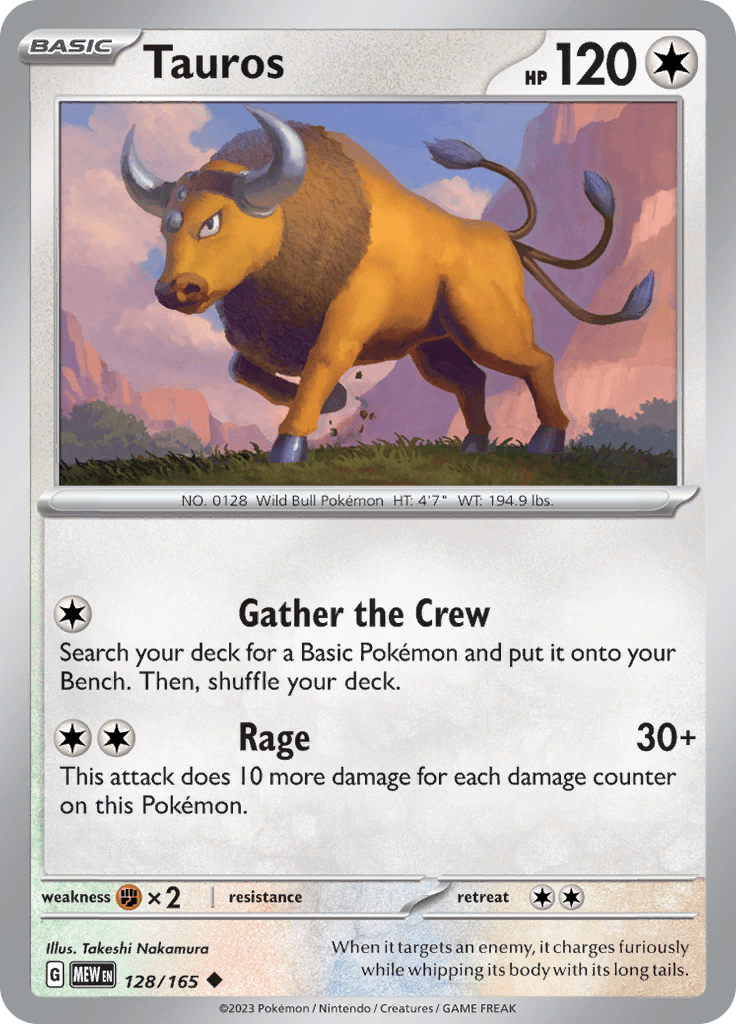 151 - 128/165 - Tauros