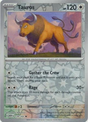 151 - 128/165 - Tauros - Reverse Holo