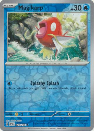 151 - 129/165 - Magikarp - Reverse Holo