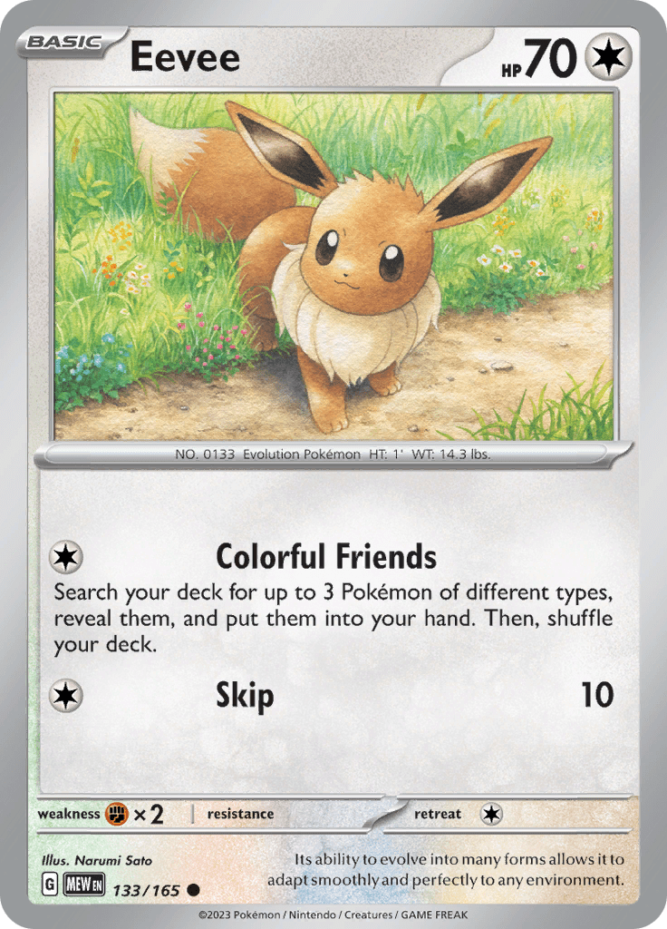 151 - 133/165 - Eevee