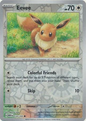 151 - 133/165 - Eevee - Reverse Holo