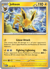 151 - 135/165 - Jolteon - Holo