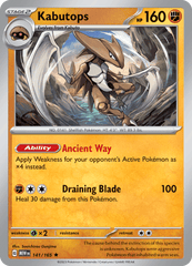 151 - 141/165 - Kabutops - Holo